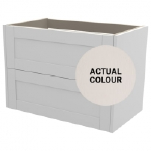 Wickes  Duarti By Calypso Highwood 800mm Full Depth 2 Drawer Wall Hu