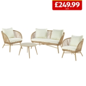 Gardenline Rope Effect Furniture Set £249.99