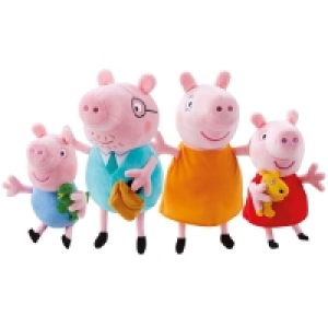 Peppa Pig Plush Family 4pk