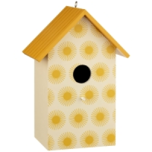 Yellow Bird House - Sunflower