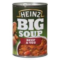 BMStores  Heinz Big Soup Beef & Vegetable 400g