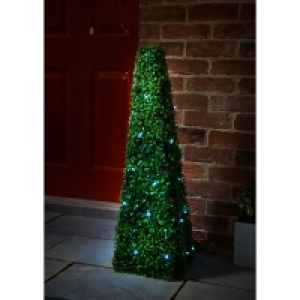BMStores  Solar Cone Topiary Tree 82cm