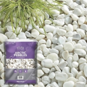 Stylish Stone Premium Arctic Pebbles - Midi Pack - 9kg £8.00