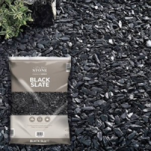 Stylish Stone Black Slate - Large Pack - 19kg £7.50