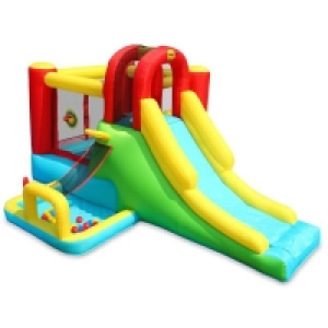 Homebase  Happy Hop Inflatable With Slide Adventure Combo