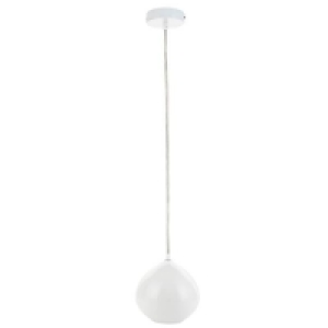 White Glass Electrical Fitting