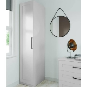 Fitted Bedroom Shaker Single Wardrobe - Grey &pound;185.00