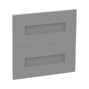 Fitted Bedroom Shaker 2 Drawer Chest Front - Grey £17.16