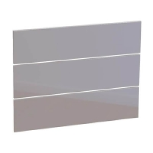 Homebase  Fitted Bedroom Slab 3 Drawer Chest Front - Cashmere