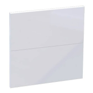 Fitted Bedroom Slab 2 Drawer Chest Front - White