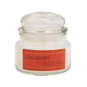 Cranberry Jar Candle