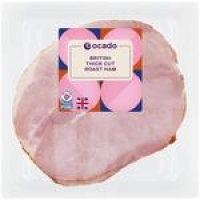 Ocado  Ocado British Roast Ham Thick Cut 4 Slices
