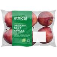 Ocado  Ethical Food Company Organic Gala Apples