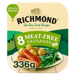 Richmond 8 Vegan Meat Free Sausages £2.10