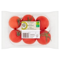 Waitrose  Duchy Organic Large Vine Tomatoes