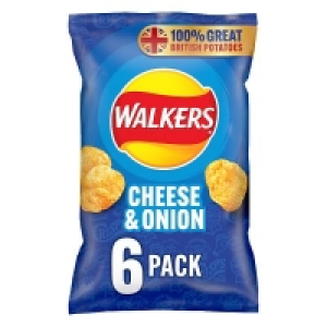 Walkers Cheese & Onion Multipack Crisps £1.50