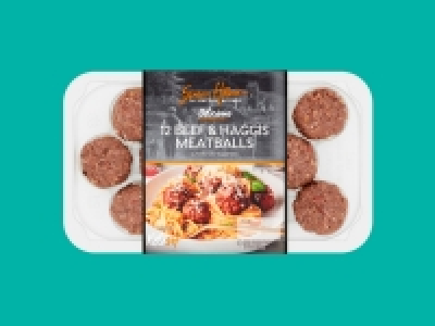 Lidl  Simon Howie 12 Beef < Haggis Meatballs