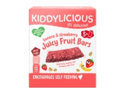 Kiddylicious Strawberry < Banana Juicy Fruit Bars