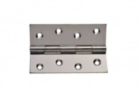 Wickes Double Steel Washered Butt Hinge - Polished Chrome 10