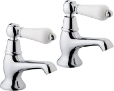 Wickes  Wickes Enchanted Basin Taps - Chrome