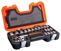 Wickes  Bahco 24 Piece 1/2in Drive Socket Set