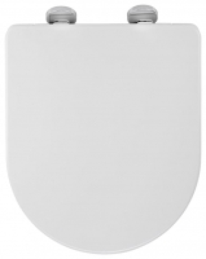 Wickes  Croydex Eyre D Shaped Flexi-Fix Toilet Seat