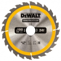 Wickes  DEWALT DT1944-QZ 24 Teeth Construction Coarse Cut Circular S