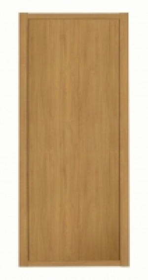 Spacepro 1 Panel Shaker Oak Frame Oak Door - 914mm
