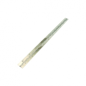Wickes Piano Hinge - Nickel 600mm