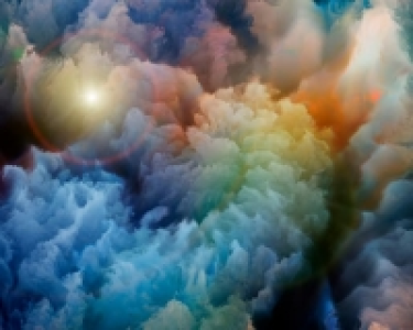 Origin Murals Moody Clouds Multi Wall Mural - 3.5m x 2.8m