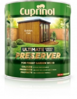 Cuprinol Ultimate Garden Wood Preserver - Golden Cedar - 4L