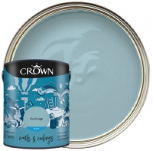 Crown Matt Emulsion Paint - Duck Egg - 5L
