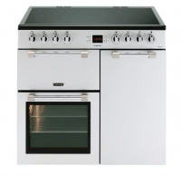 Wickes  Leisure Cookmaster 90cm Electric Range Cooker - Silver