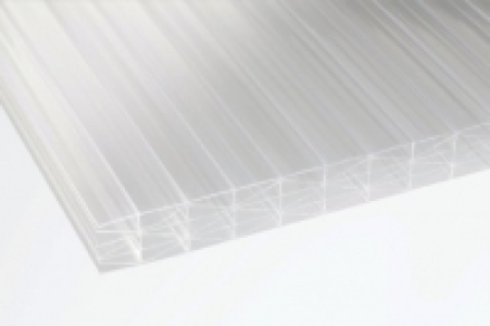 25mm Clear Multiwall Polycarbonate Sheet - 6000 x 1600mm