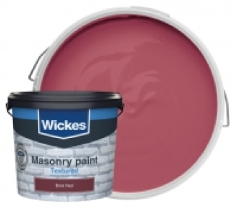 Wickes Masonry Textured Brick Red 5L