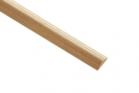 Wickes Light Hardwood Astragal Moulding - 21mm x 8mm x 2.4m
