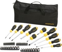 Wickes  Stanley 48 Piece Screwdriver Set with Bag