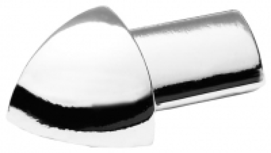 Homelux Silver Quadrant Corner 10mm 2pk