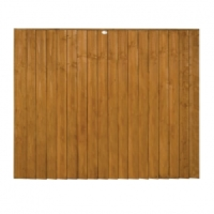 Forest Garden Dip Treated Featheredge Fence Panel - 6 x 5ft