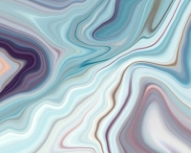 Origin Murals Marbled Ink Soft Teal Wall Mural - 3.5m x 2.8m
