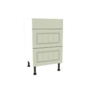 Country Shaker Cream 500mm 3 Drawer Premium Unit &pound;450.00