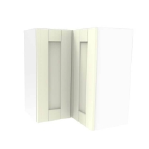 Homebase  Timber Shaker Ivory 600mm Cooker Unit