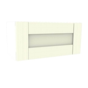 Timber Shaker Ivory 635mm Corner Wall Unit