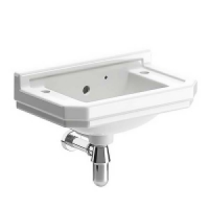 Bathstore Whitechapel Cloakroom Basin - 2 Tap Holes £93.00