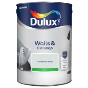 Dulux Silk Emulsion - Cornflower White 5L £23.00