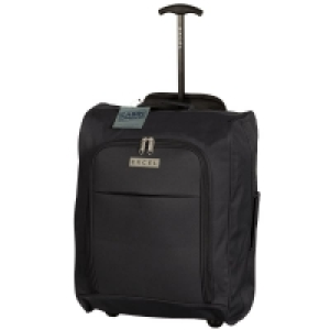 Excel Foldable Cabin Trolley Bag - Black