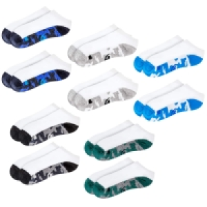 Older Kids Active Trainer Socks 10pk - Sizes 9-6.5