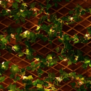 Botanical 5m Solar Powered Artificial Ivy Leaf Garland 60pk