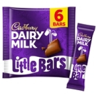 Morrisons  Cadbury Dairy Milk Little Bars Chocolate Bar Multipack 6 Pac