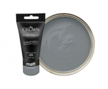 Crown Matt Emulsion Paint - City Break Tester Pot - 40ml